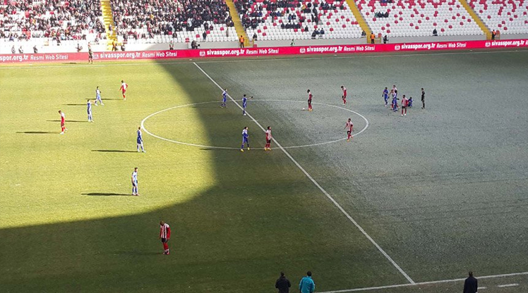Sivas'ta sıradışı manzara!